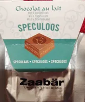 Chocolat au lait spéculoos