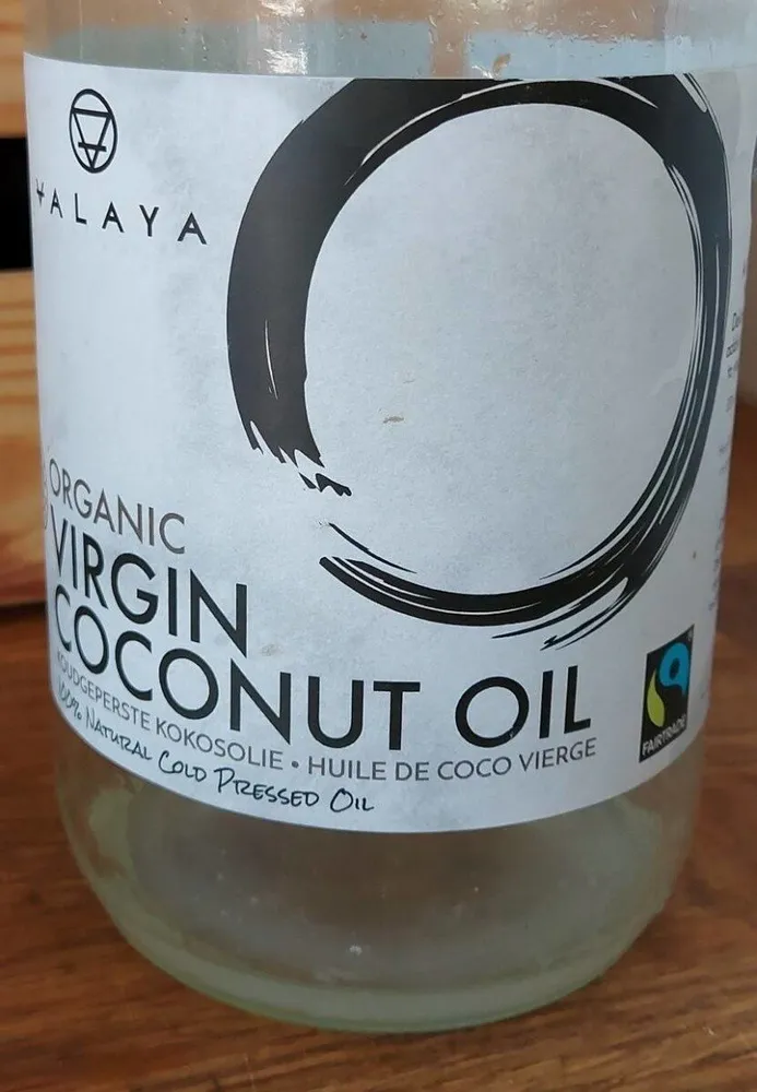 Organic virgin coconut oil