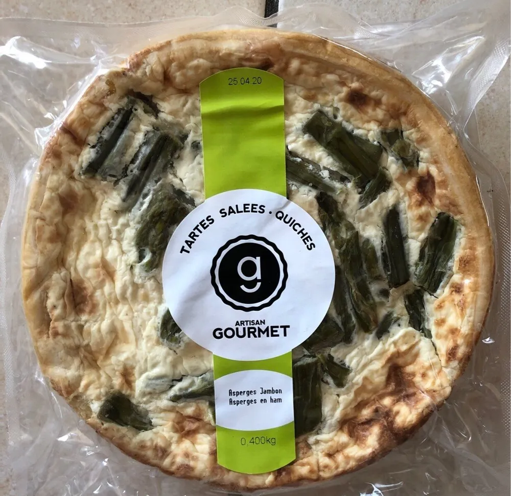 Quiche asperges jambon