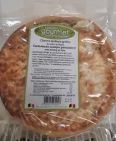 Quiche chèvre lardons grillés au miel et thym