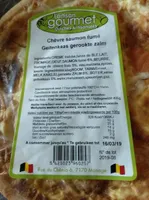 Quiche chèvre saumon fumé