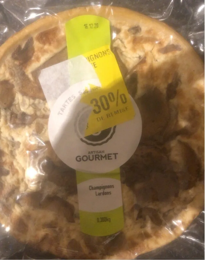 Quiche Champignons Lardons