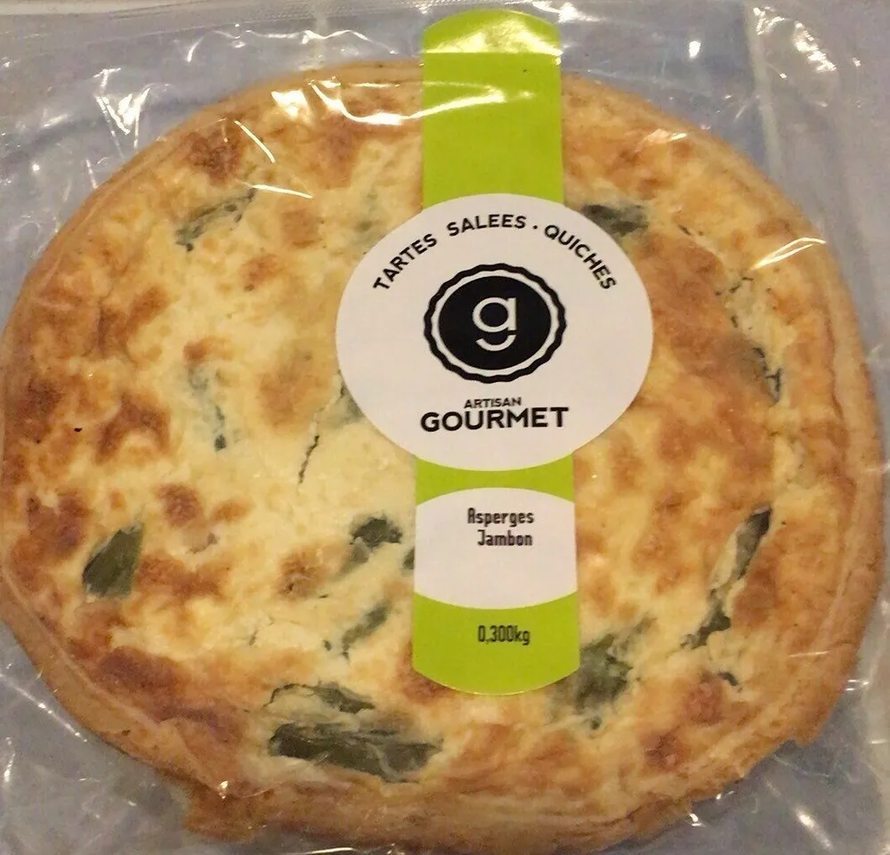Tarte salee asperge jambom