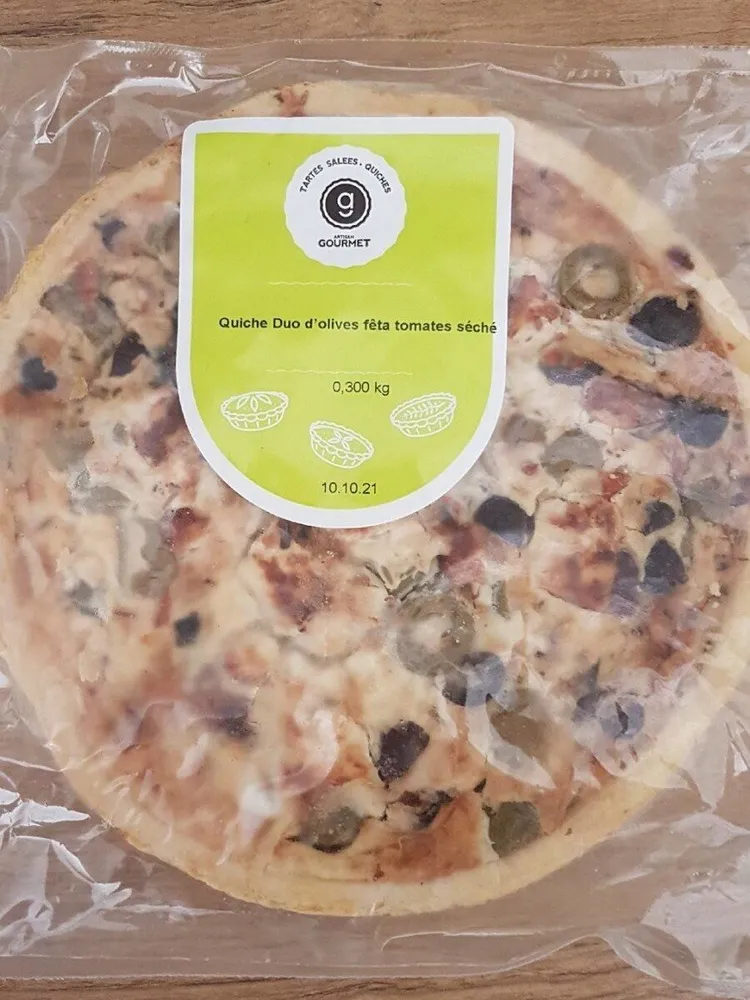 Tartes salees Artisan gourmet