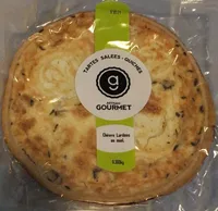 Tartes salees chevre lardon miel