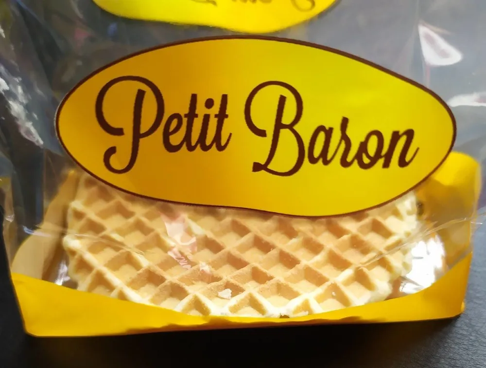 Gaufres fourrées à la vanille