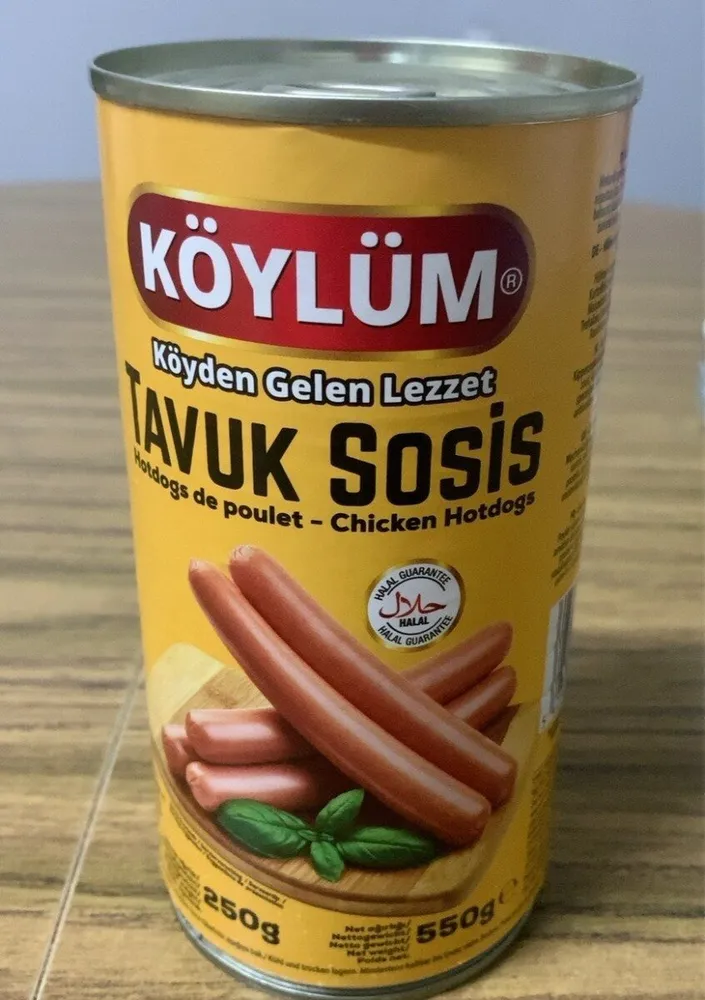 Koylum Hotdogs de poulet
