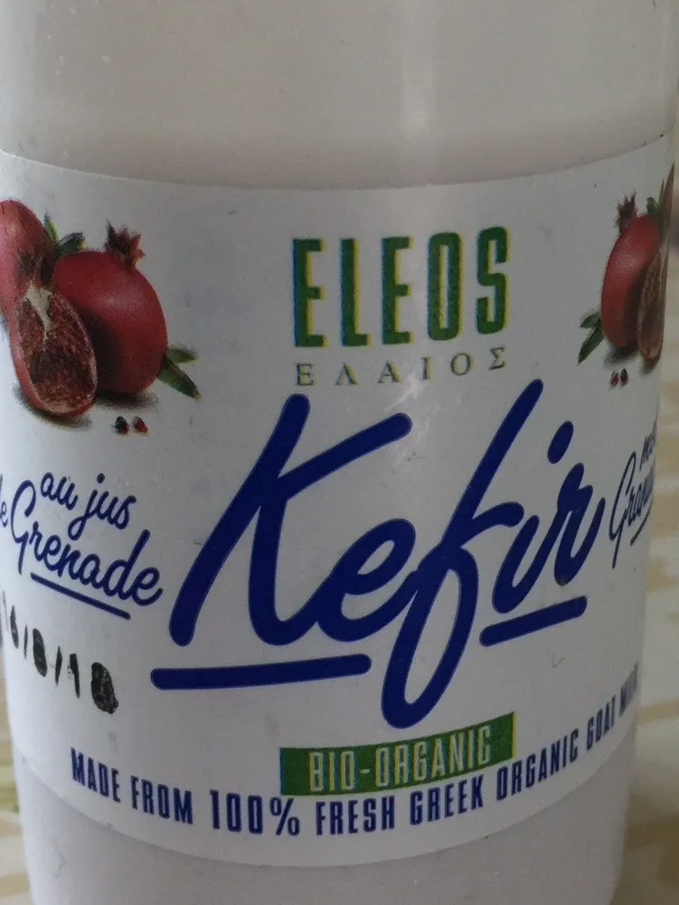 Kefir au jus de grenade
