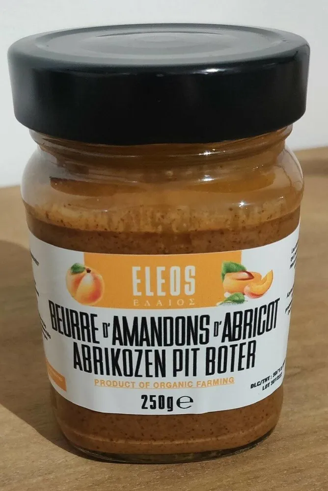 Beurre d'amandon d'abricot