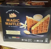 Magic Waffles - Crème Pâtissière