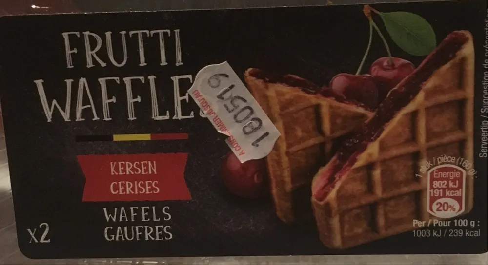 Gaufres cerises