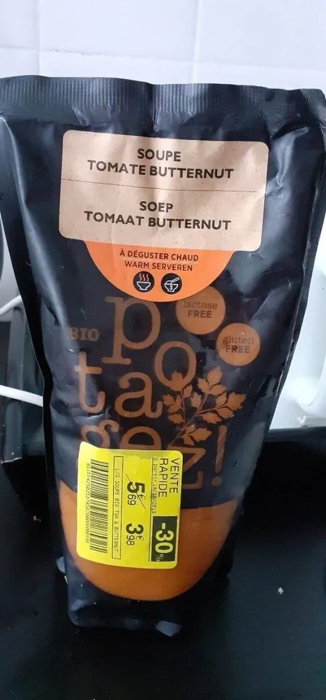 Soupe tomate butternutt