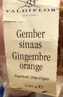 Gingembre orange pain d’epice