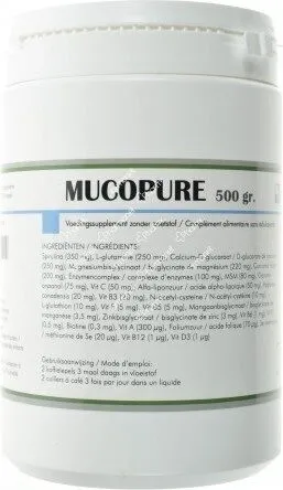 Mucopure Natural Energy Poudre 500G