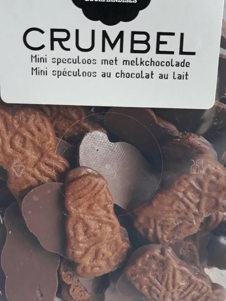 Mini speculoos au chocolat au lait