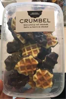 Gaufre au beurre au chocolat