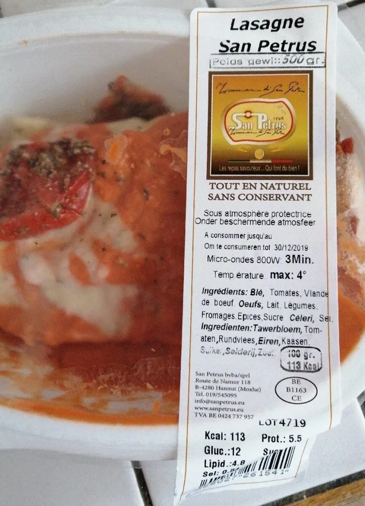 Lasagne San paulus