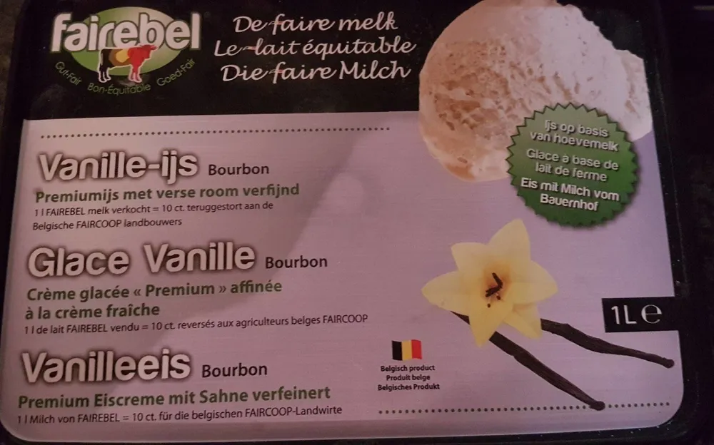 Glace vanille bourbon