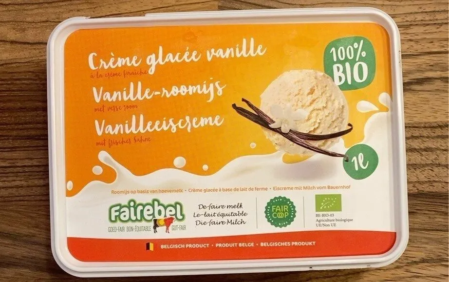 Crème glacée vanille