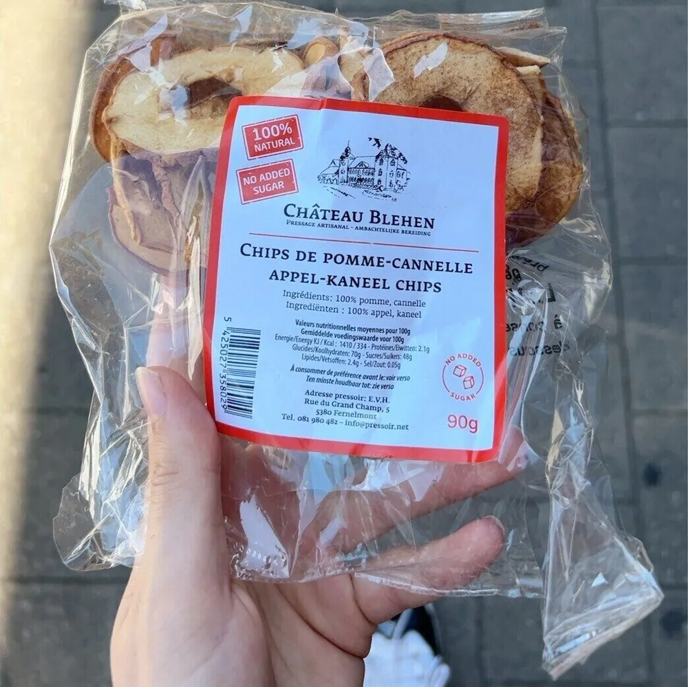 Chips de pommes-cannelle