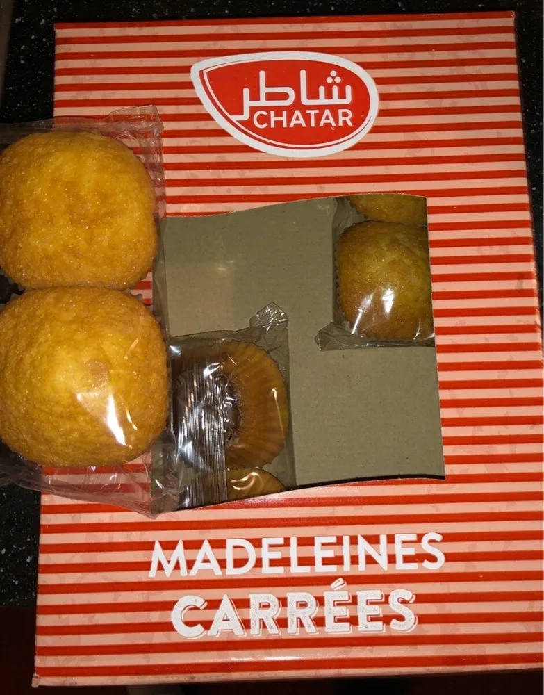 Madeleines carrées