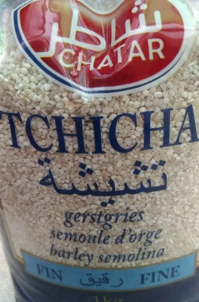Tchicha Semoule d'orge fine