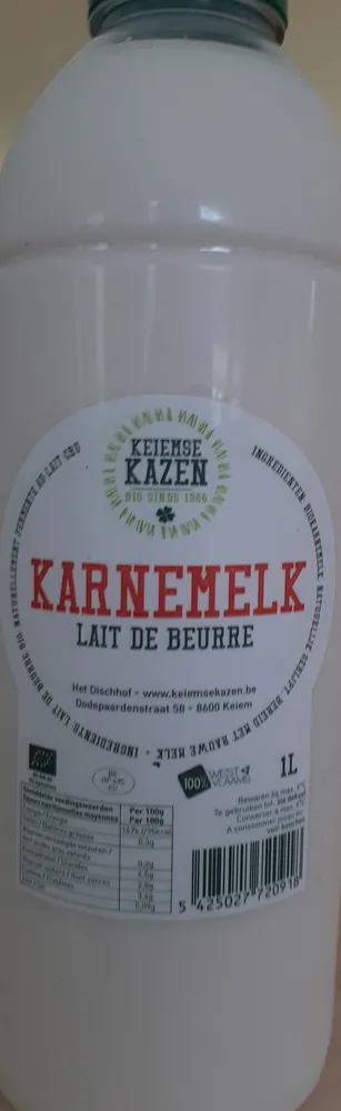 Karnemelk / Lait de beurre