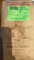 Farine biologique complete de seigle