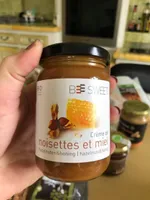 Crème de noisettes et miel