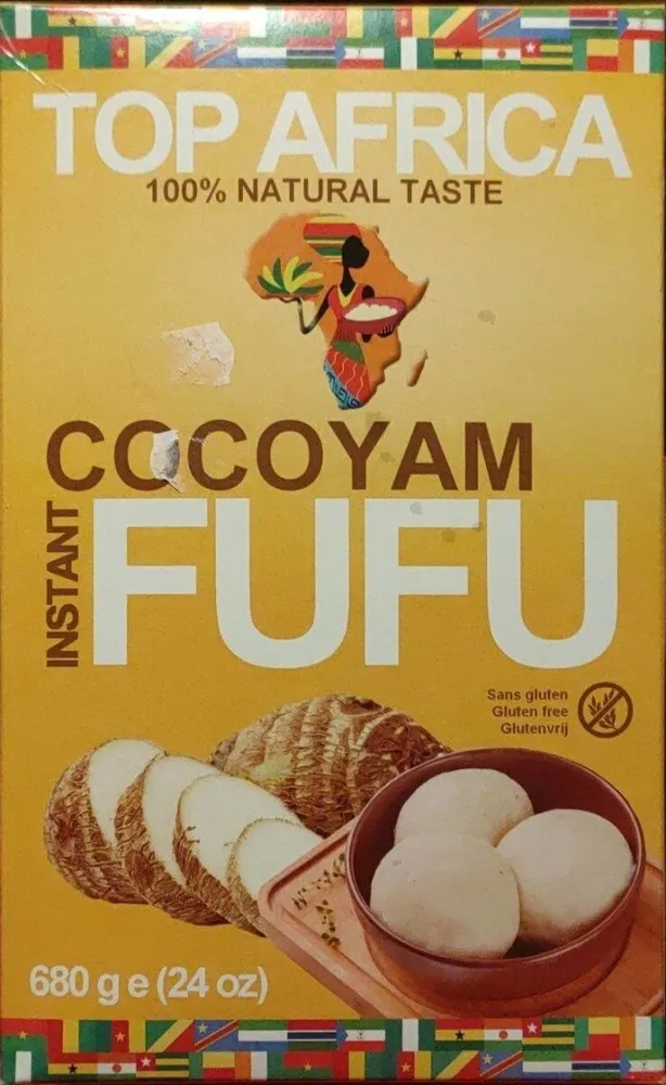 Cocoyam instant fufu