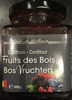 Confiture fruits des bois