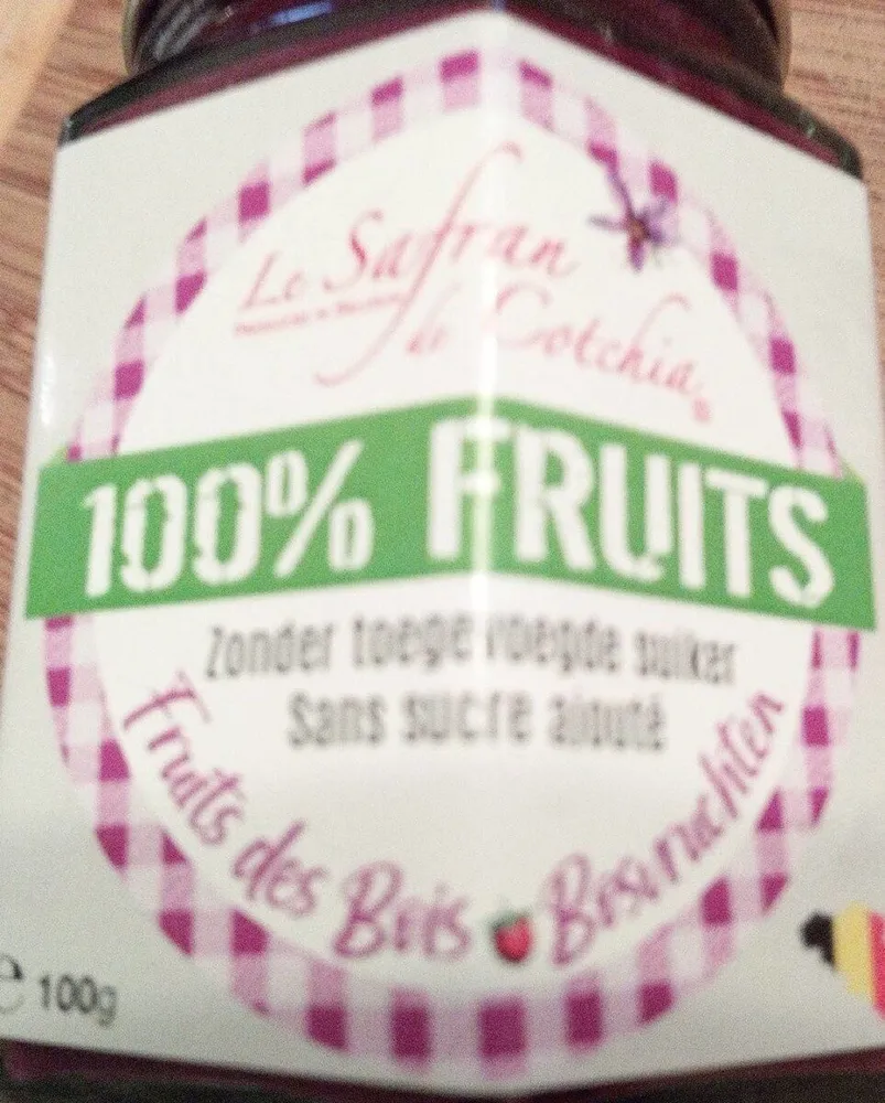 Confiture fruits des bois