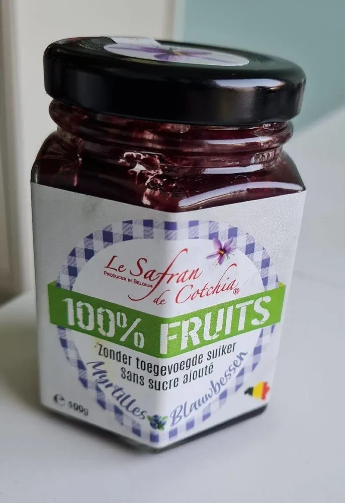 Confiture de myrtilles