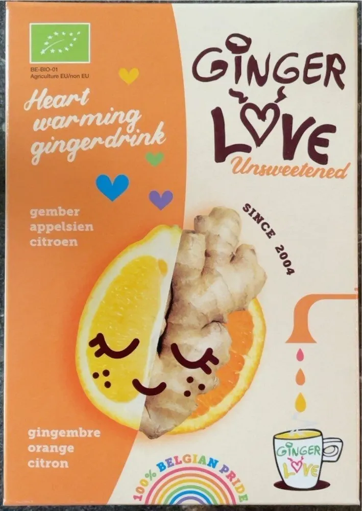 Ginger Love Unsweetened