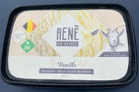 Glace au lait de chèvre - à la vanille
