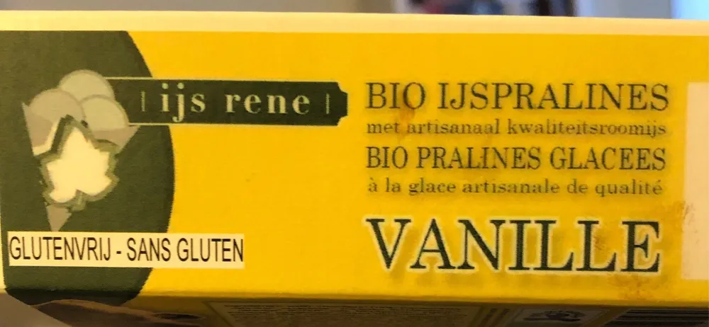 Bio pralines glacees