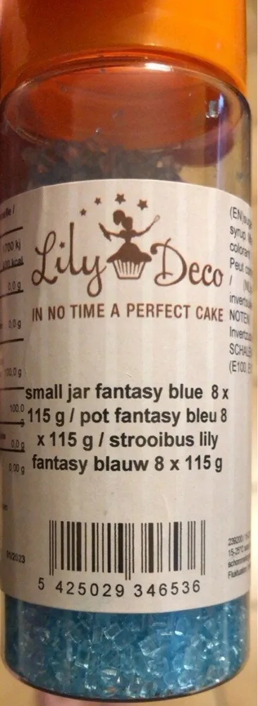 Pot fantasy bleu