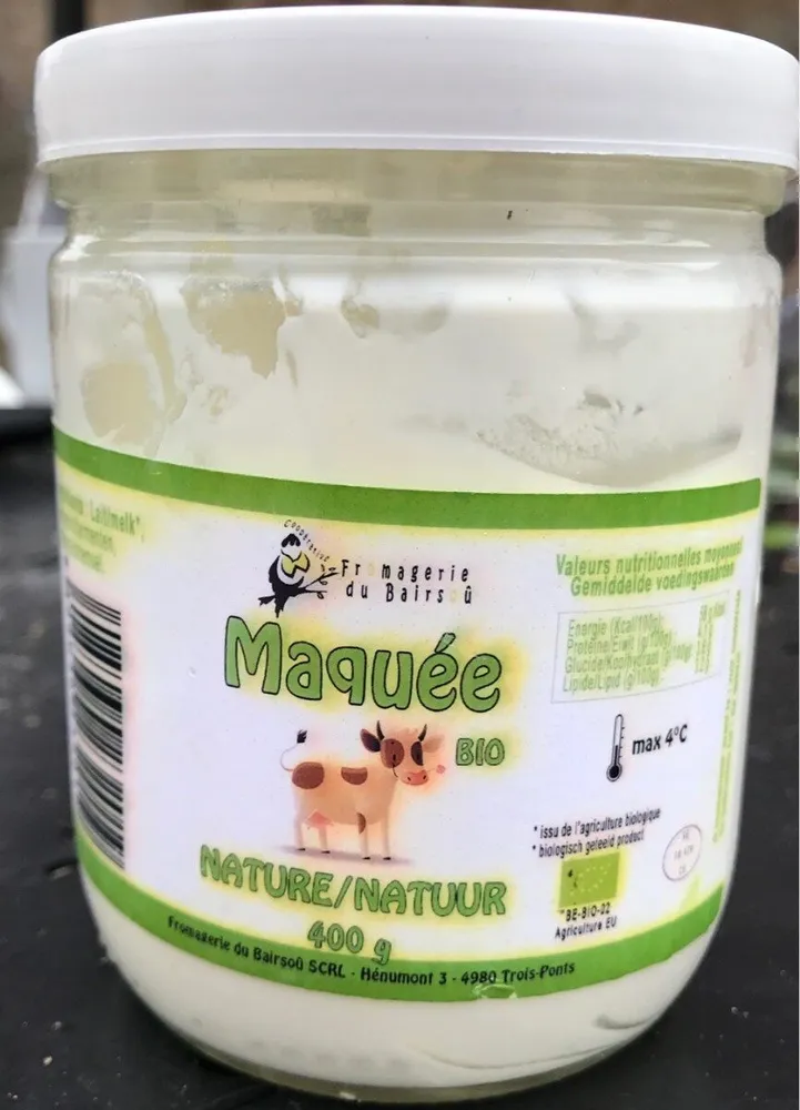Maquée bio nature