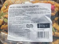 Rice Crackers Rigato