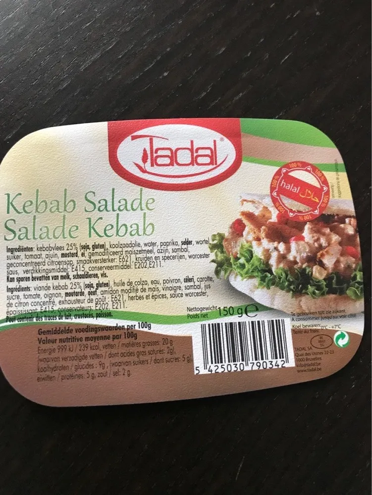 Kebab salade