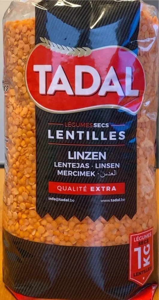 TADAL Lentilles Rouges