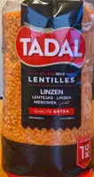 TADAL Lentilles Rouges