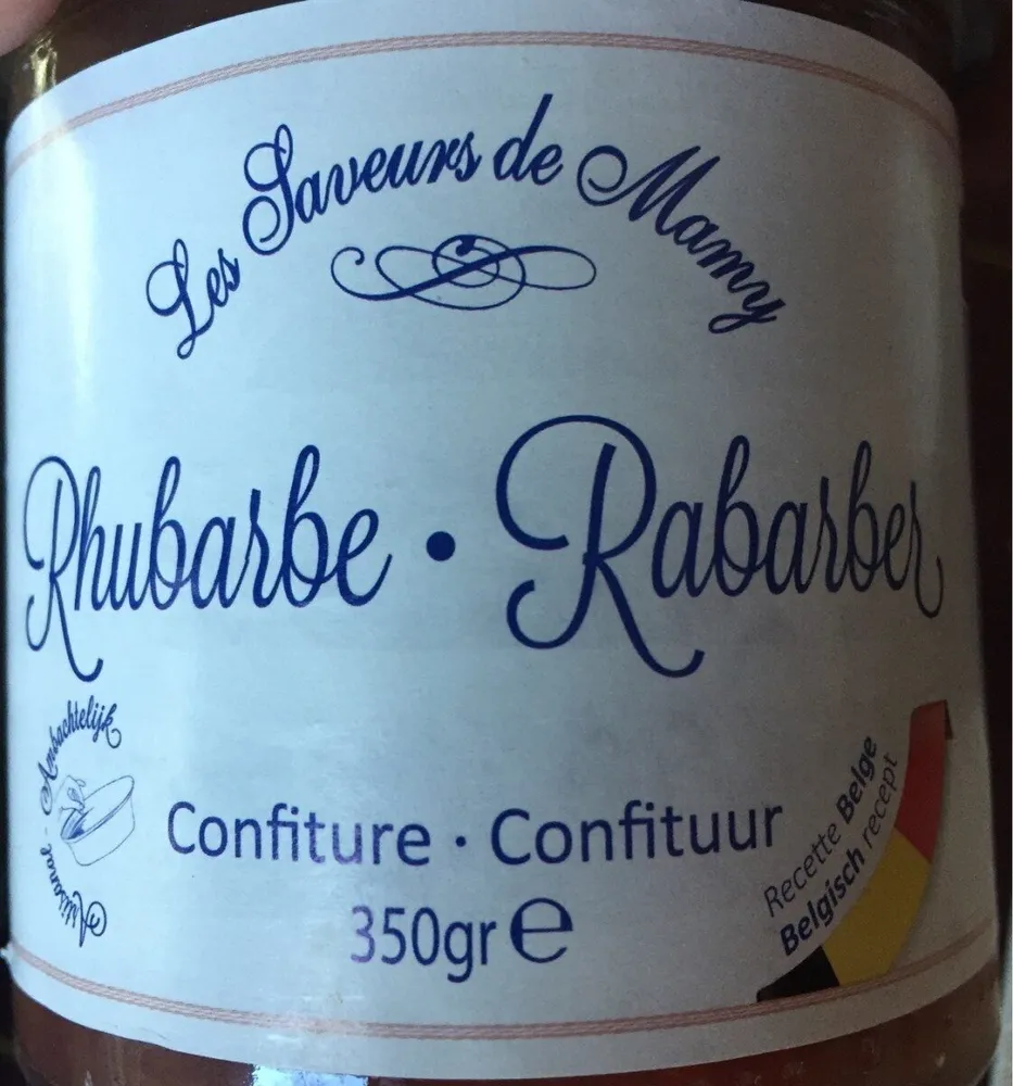 Confiture Rhubarbe