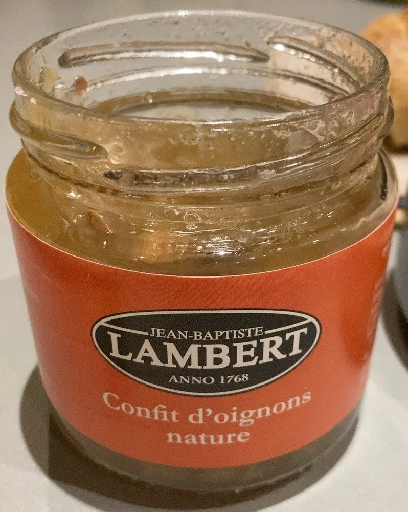 Confit d’oignons nature