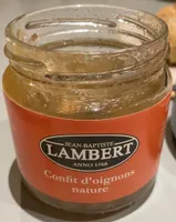 Confit d’oignons nature
