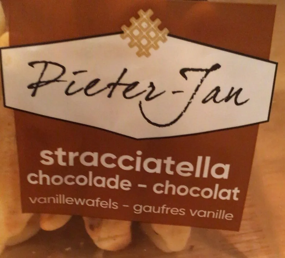 Gauffres vanille STRACCIATELLA chocolat