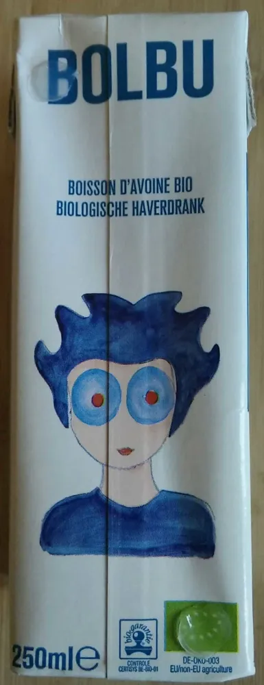 Boisson d'avoine bio