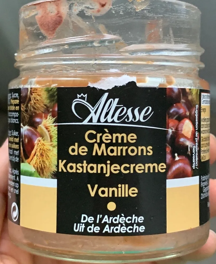 Creme de marrond vanille