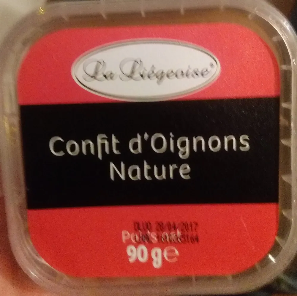 Confit d'Oignons Nature