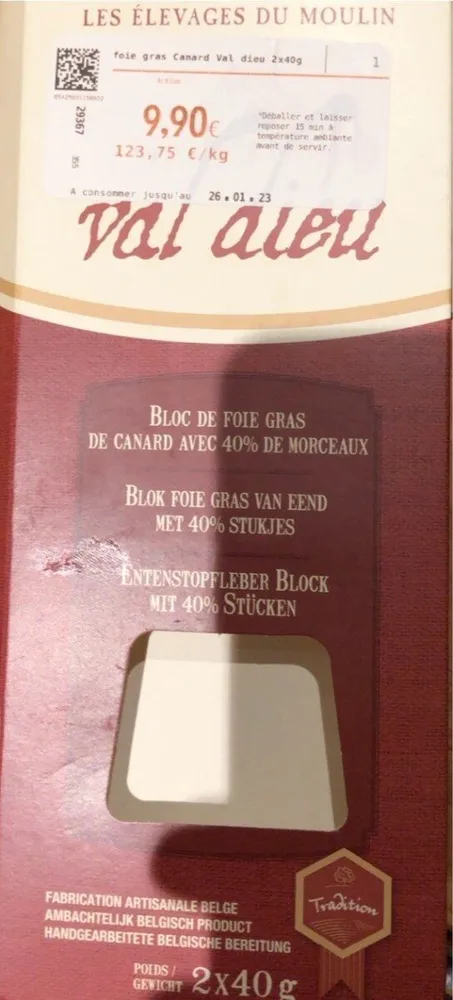 Foie gras val dieu